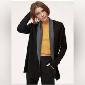 Babaton Aritzia Long Sleeve Black
Merino Wool Cardigan Size Sm